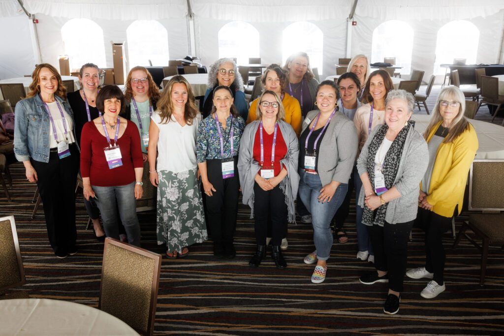 Group of lipedema therapists at the Fat Disorders Resource Society annual conference in St. Louis in April 2024.